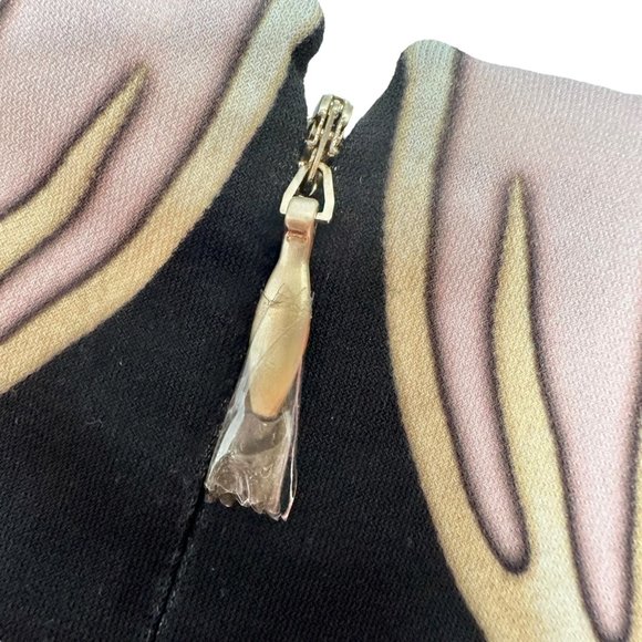 Etcetera Dress Womens 10 Abstract Multicolor Print Lined Sleeveless NWT - Picture 13 of 14